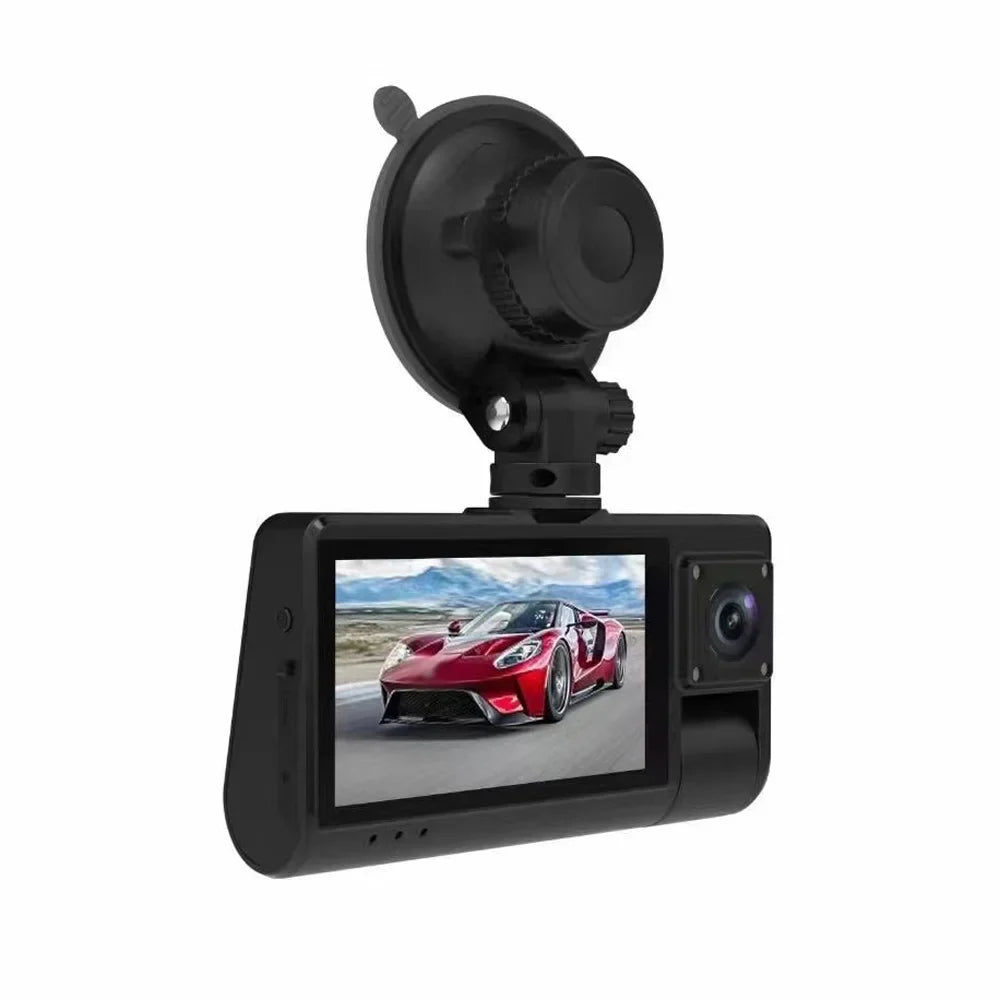 '- Recorder WiFi Wide Rearview Clear Connectivity Angle Screen 3-in-1 with Mirror Safety Touch Driving Dash Camera, Video Cam - Recording, Auto