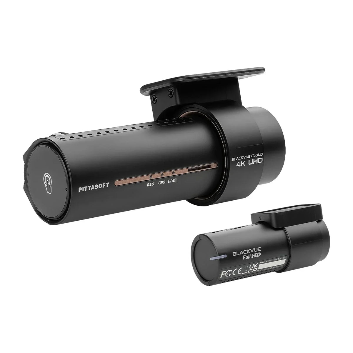 Front | Built-in 64GB LTE UHD Dash via Mode BlackVue 4K Sensor Plus 2 | Cam and STARVIS | Cloud Parking Wi-Fi, DR970X-2CH | Dashcam Rear Module CMOS GPS, and Mobile LTE Optional Hotspot