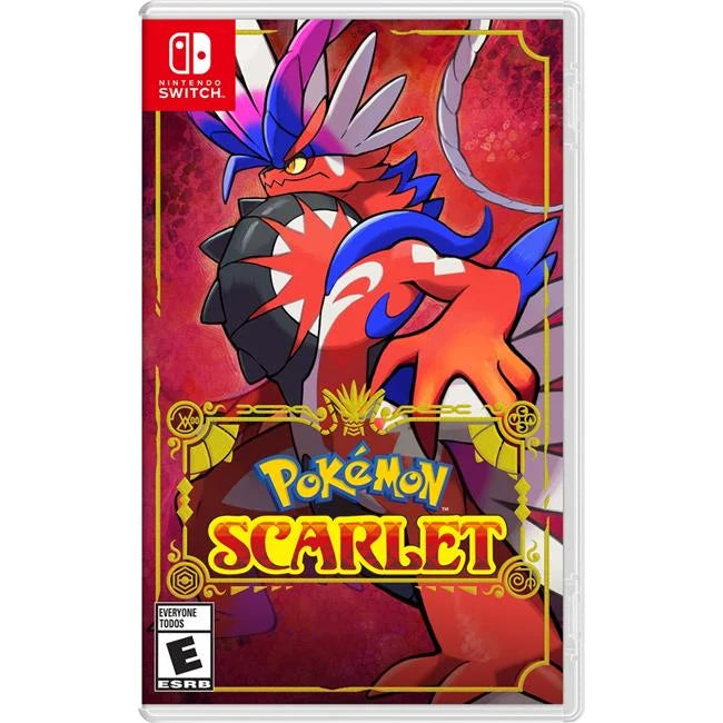 Switch Pokemon Video Games Scarlet
