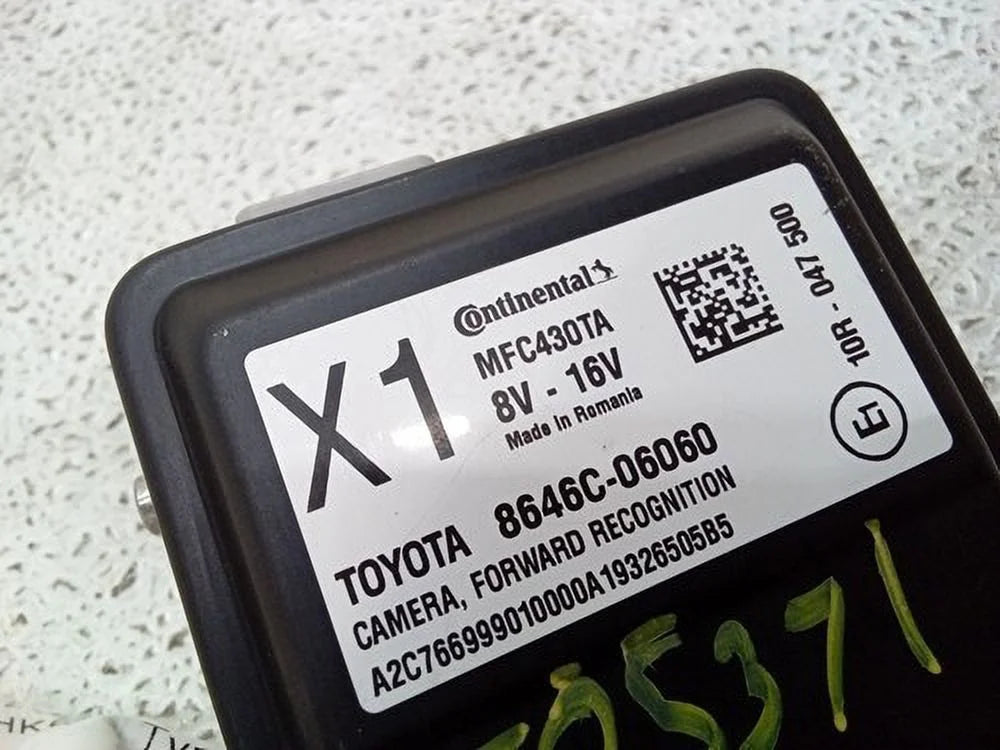 Toyota Front 2019 (Good) Pre-Owned Lane Camry Departure 8646C-06060 Camera OEM