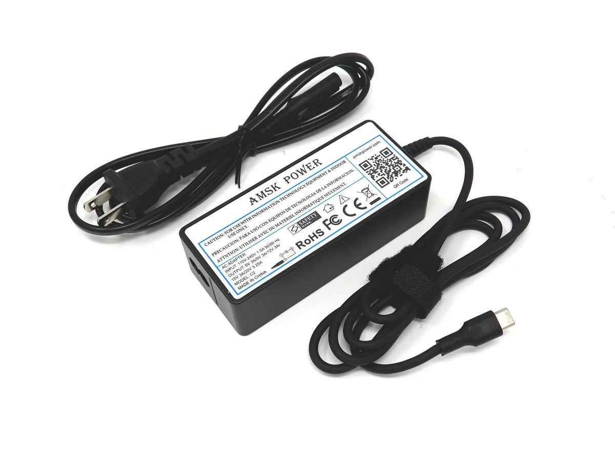 for AC Laptop Type-C Adapter 5400 5330 POWER 5401 Dell 5410 5411 Latitude 90W Charger AMSK
