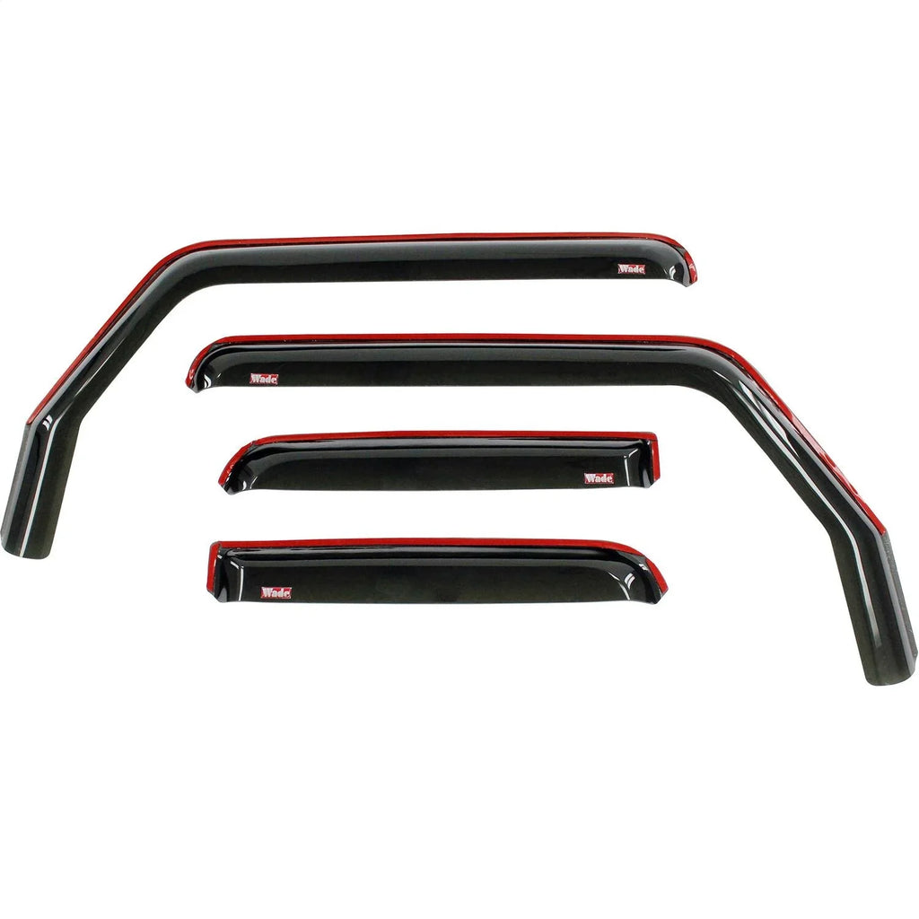 Fits Wrangler 72-51499 JEEP 2018-2019 select: 2021 WRANGLER WRANGLER 18-23 In-Channel SAHARA Wind SPORT, UNLIMITED JEEP UNLIMITED Fits (JL) Deflector Westin