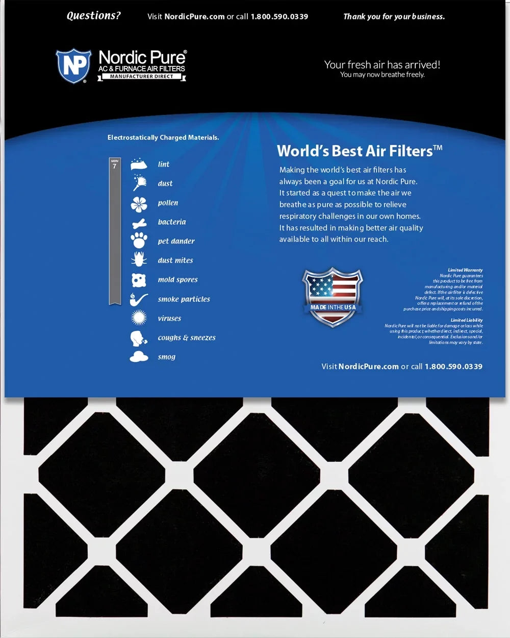 Pleated 3 MERV Carbon Pack Air (11_1/2x19_1/2) Filters Plus 12x20x1 7