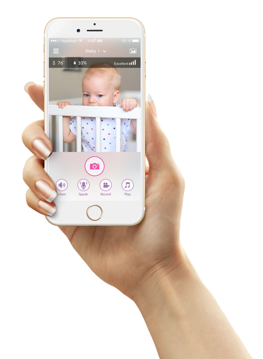 M7 Lite Care System Wi-Fi Baby Enabled iBaby Smart Total