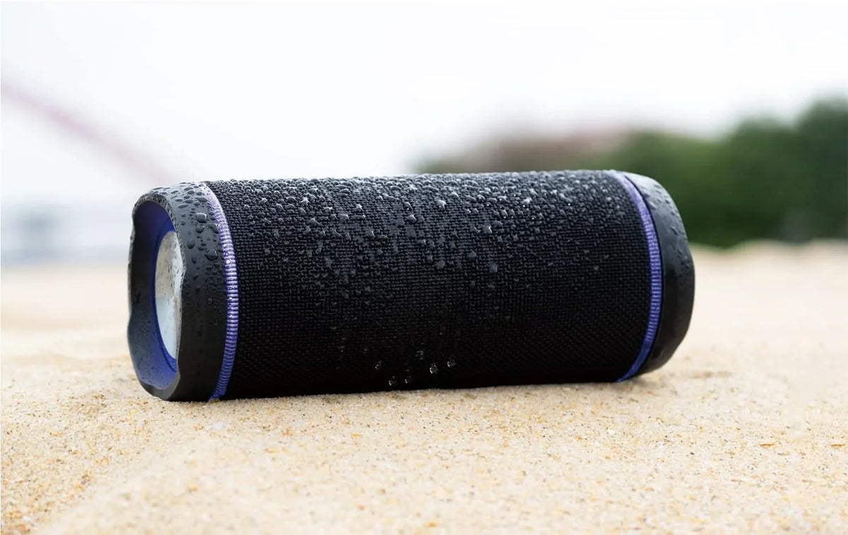 Powerful ip67 Outdoor EDUPLINK Bluetooth Deep Speakers Life Battery (Black) Liquidproof Bass Out for Watt 40 Long Charge Volume Louder