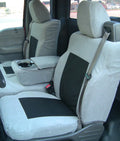 Adjustable With Headrests Center Seat Tone Front Black and Cab F369 Console Super Twill Ford Velour Dark Gray 40/20/40 Two in XLT 2004-2008 Split F150 Opening and