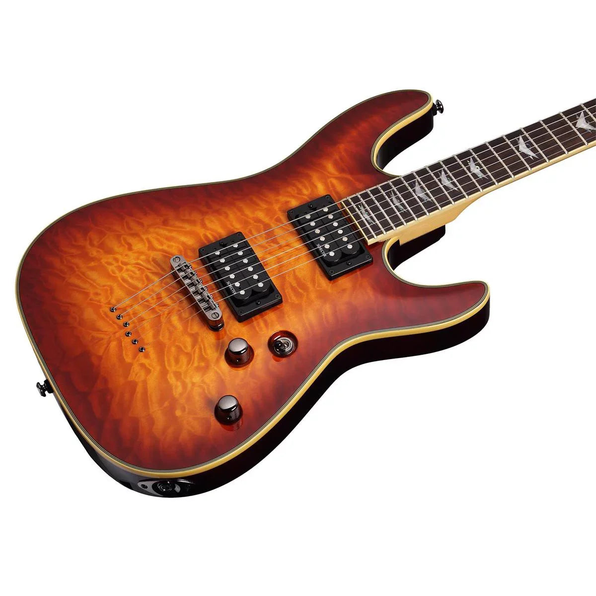 Guitar Extreme-6 Schecter Sunburst) Electric (Vintage Omen