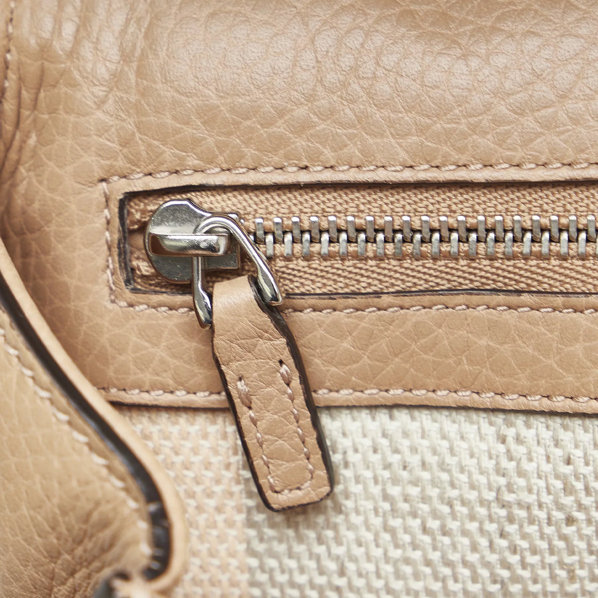 Pre-Owned Brown Leather Satchel Authenticated (Good) Gucci Daily Medium Calf Bamboo Unisex
