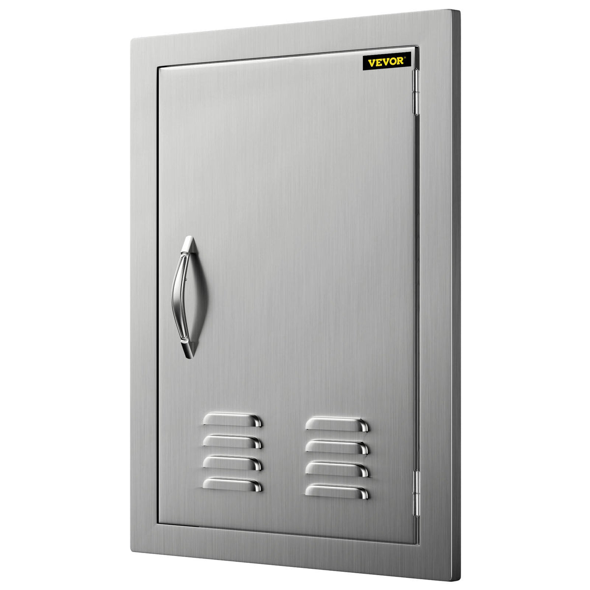 Door Stainless Steel BBQ inch Door 17x24 Access Storage for Vertical Vents Single with Island