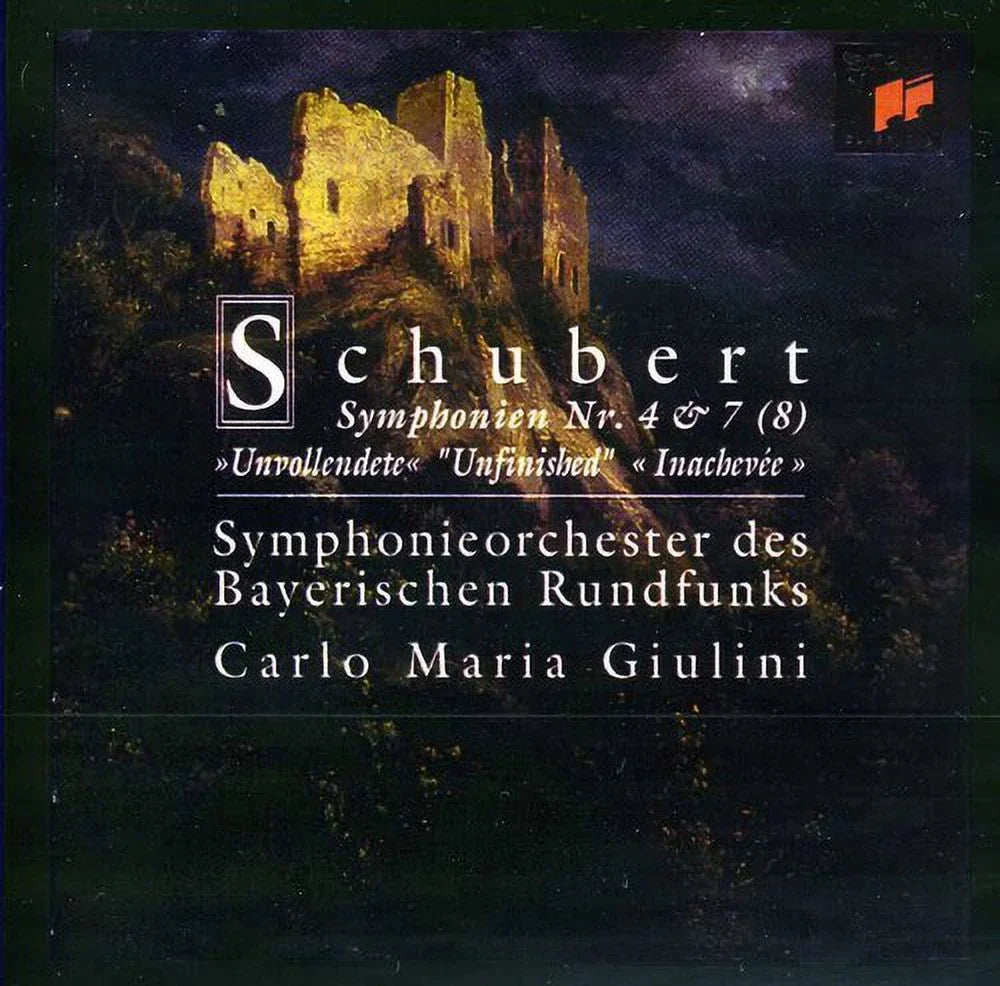 '- CD Giulini (Unfinished) 7 Maria Symphonies & 4 Carlo -