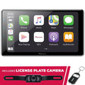 Multimedia Plate Digital DMH-WT7600NEX Pioneer Receiver New License w/ 9" Camera