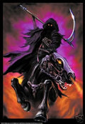 Poster Reaper Dark Evil Horseman New 24x36 - Grim Soul -