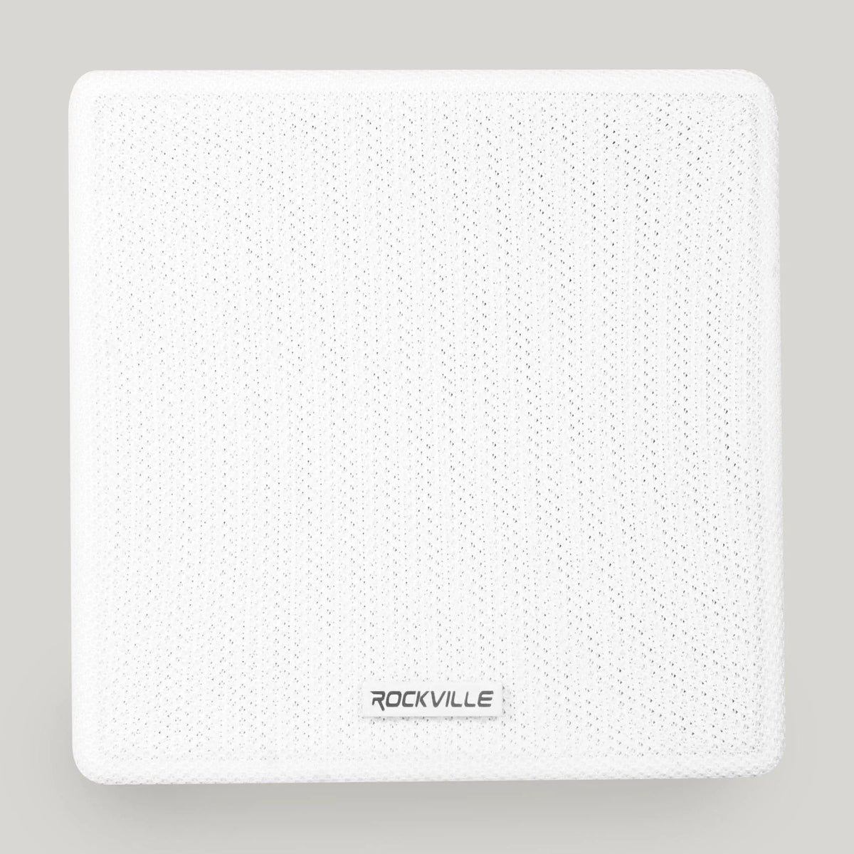 Wall Kit Home Rockville 4-Room Receiver+(8) Audio RPA40BT Cube Speakers White