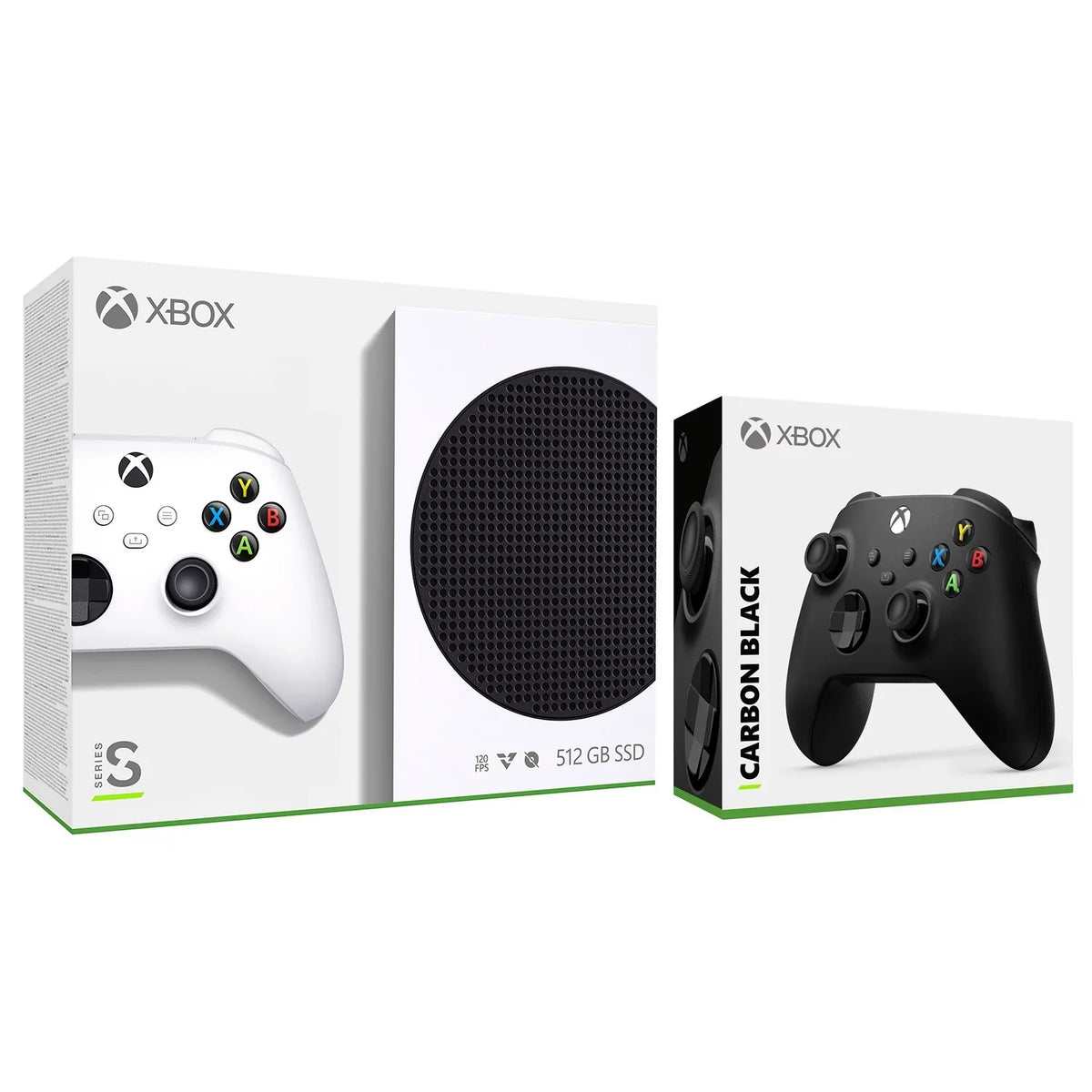 Microsoft Black Console All-Digital Carbon Extra Series 512GB with S Controller Xbox -