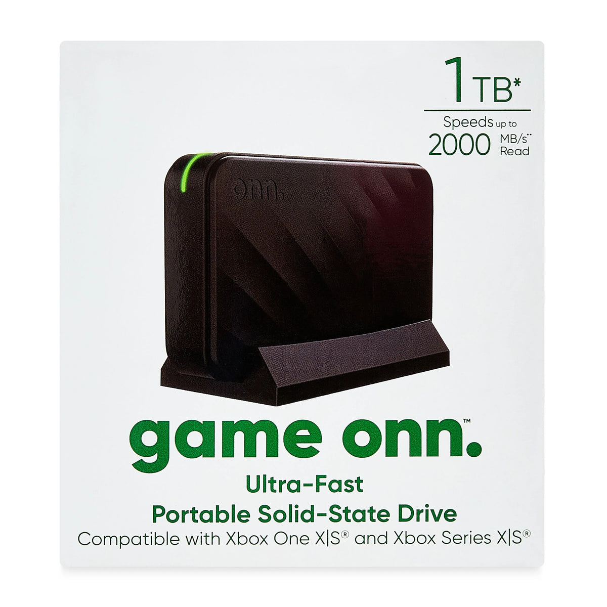 SSD onn. X|S Xbox Gaming Xbox and Series Portable Compatible 1TB One with