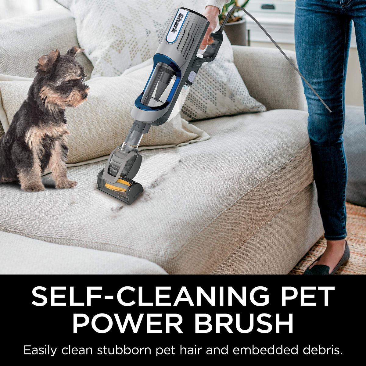 Shark | Corded Stick Vacuum Cleaner | Vertex Ultralight | Removable Handheld Vacuum | Pet Hair Vacuum for Carpet and Hard Floor | Powerful Suction