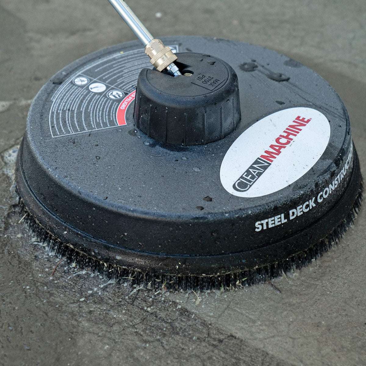 Simpson 3400 PSI Gas Pressure Washer, 2.5 GPM Residential Power Washer, Cold Water, 25' Hose, Clean Machine, 49-State Compliant (CM61083)