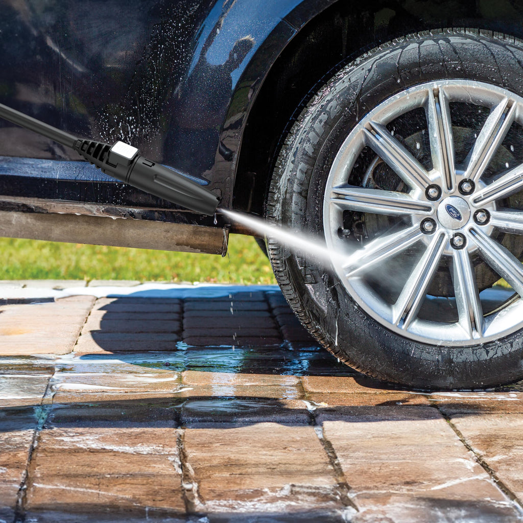 Sun Joe SPX3000-XT1 XTREAM 2,500 PSI Pressure Washer with 14.9A Motor, Includes 4 Quick-Connect Nozzles, High-Pressure Hose, Garden Hose Adapter, and