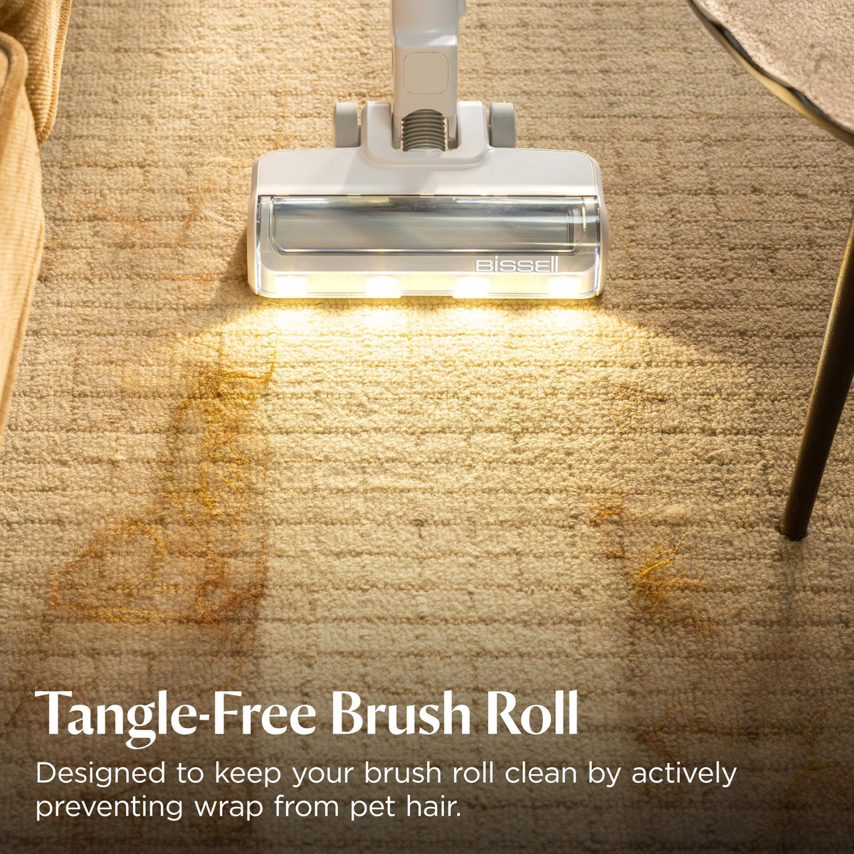Bissell PowerClean FurGuard 280W Self-Standing Cordless Vacuum w/Self-Cleaning Brush Roll, Strong Suction, Removeable Battery, Wall Mount, Upholstery
