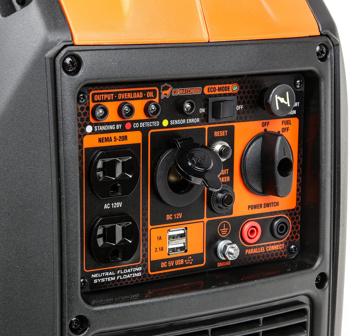 WEN 2500-Watt Inverter Generator, Quiet, Portable, and Lightweight with Fuel Shut Off (56250i)