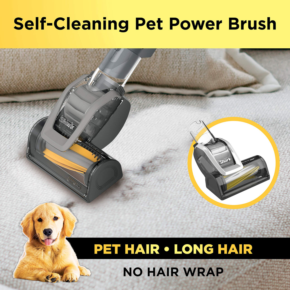 Shark | Corded Stick Vacuum Cleaner | Vertex Ultralight | Removable Handheld Vacuum | Pet Hair Vacuum for Carpet and Hard Floor | Powerful Suction