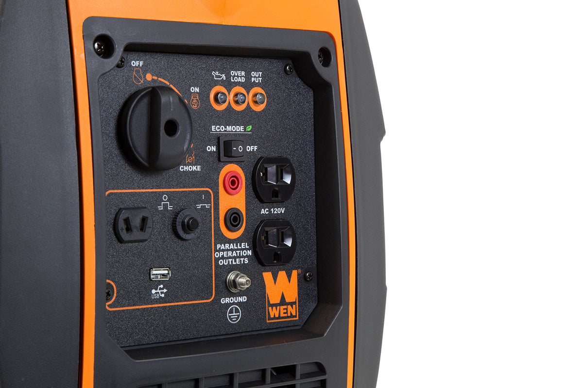 WEN 2500-Watt Inverter Generator, Quiet, Portable, and Lightweight with Fuel Shut Off (56250i)