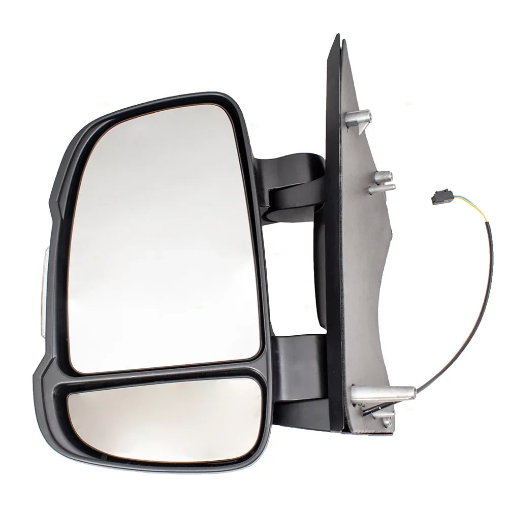 Non-Heated Van Compatible with Mirror Manual w/ Side View Signal Replacement Promaster Driver 2014-2019 Non-Extending