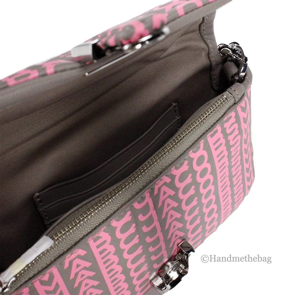 Mini The Marc Crossbody Pink Bag Neon J Marc Leather Jacobs Monogram Shoulder