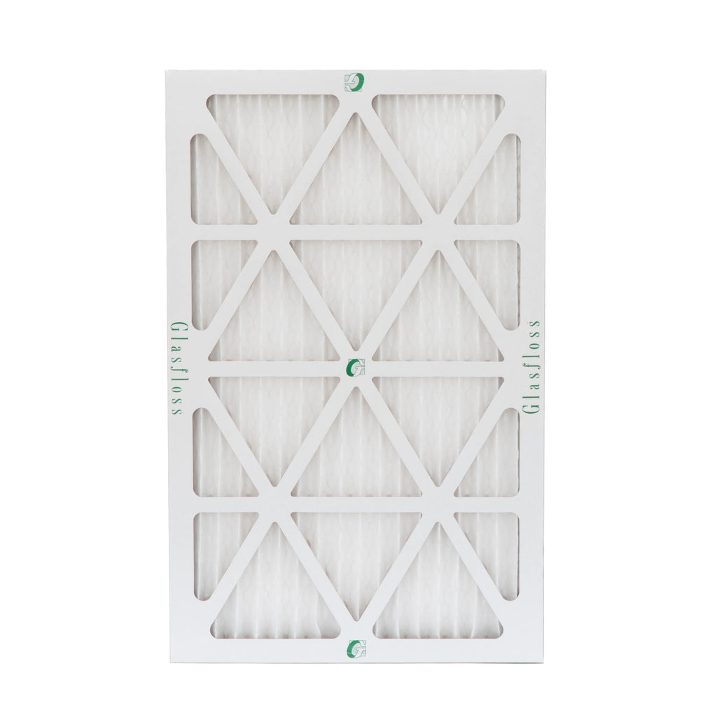 23-1/2 MERV Actual x Size: x 14x24x1 13 12 Pack Filters Air of Glasfloss. 13-1/2 Pleated by 7/8