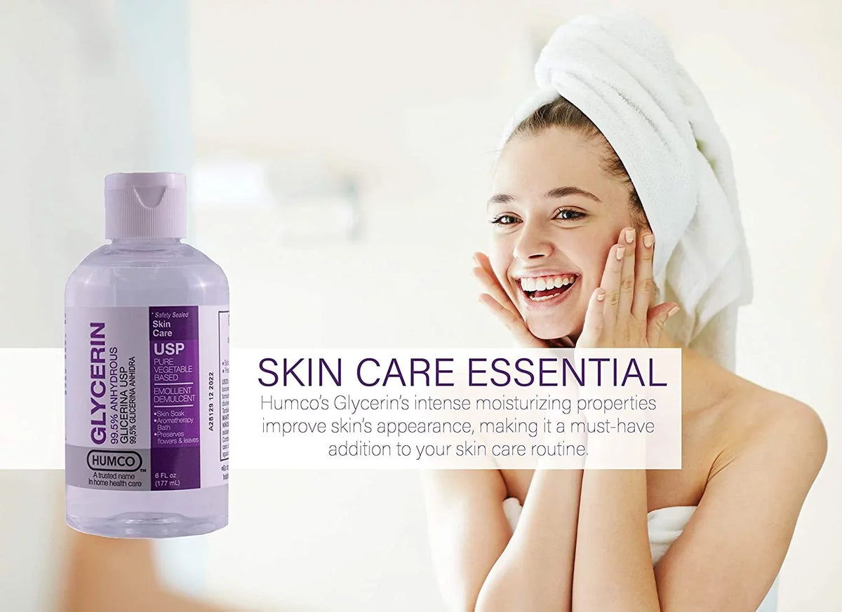 Skin Humco 6 Each Glycerin Pack - Protectant 6oz 99.5% USP