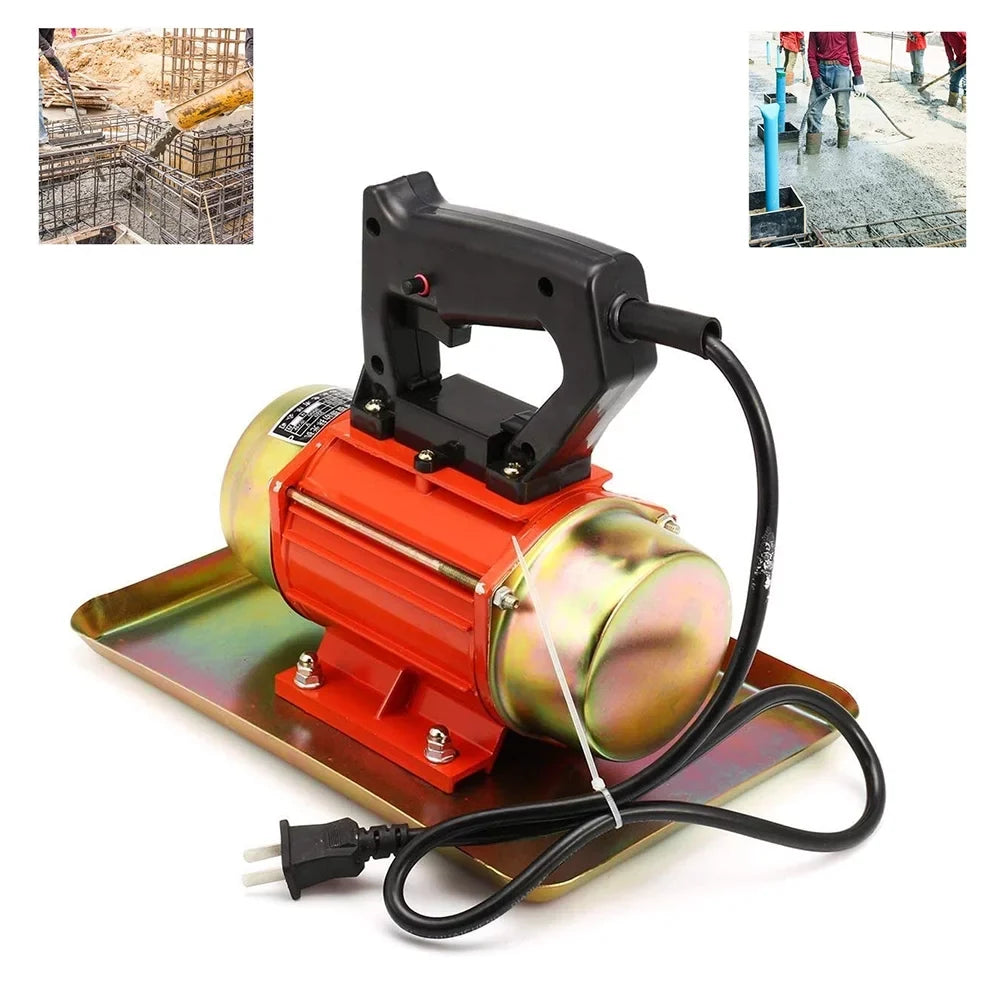 Plate Cement Concrete 220V Troweling Vibrating Flat Vibrator Machine TECHTONGDA Handheld
