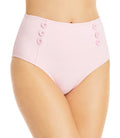 Medium Shoshanna Bottoms, Ribbed High Bikini Pink, Waist