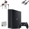 '+ BOLT With Gaming Like Bundle 4 G11-A PlayStation Sony Console 1TB AXTION New Earbuds Pro Microphone Black