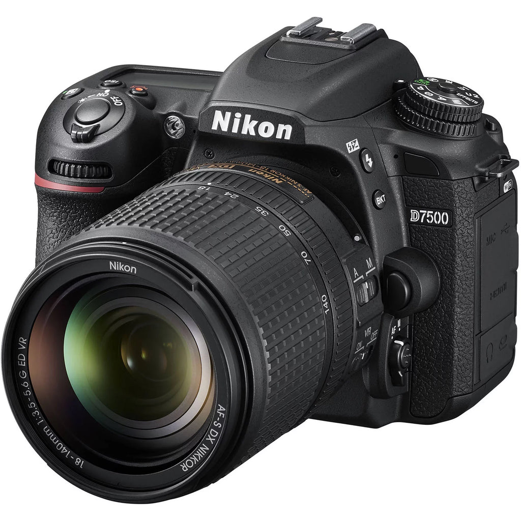 D7500 Intl with Camera Model Lens 18-140mm Nikon DSLR
