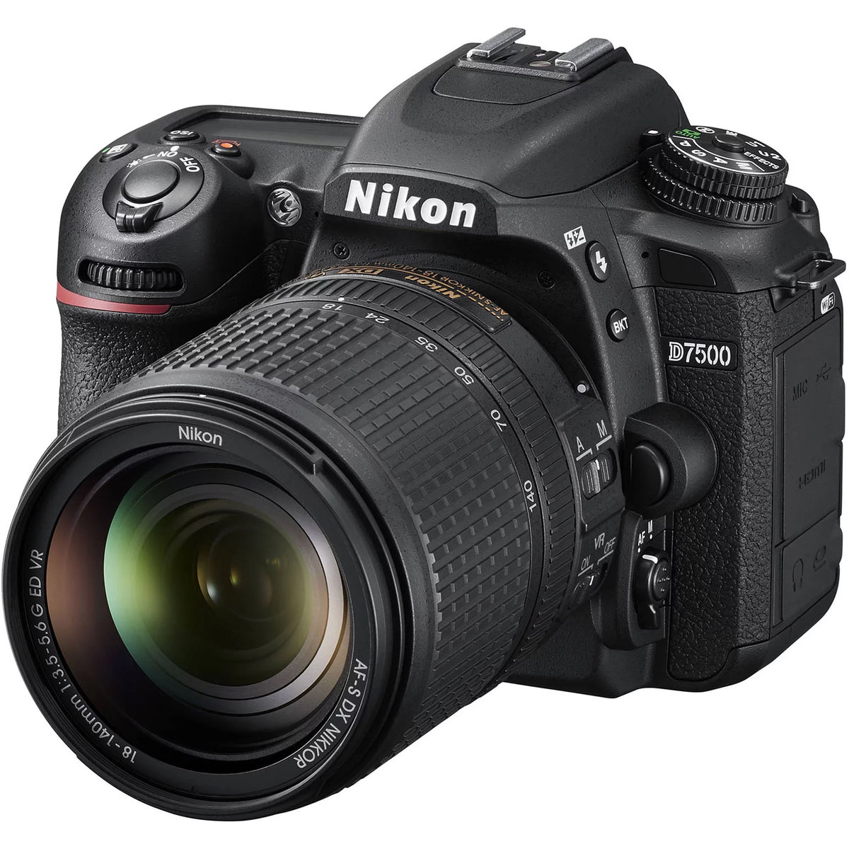 D7500 Intl with Camera Model Lens 18-140mm Nikon DSLR