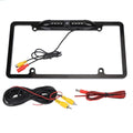 Reversing Angle Camera Rear Universal HD LED Liquidproof Camera, Night Car Backup Viewing Sensitive Plate 170° License 7 Vision Bright High View Camera
