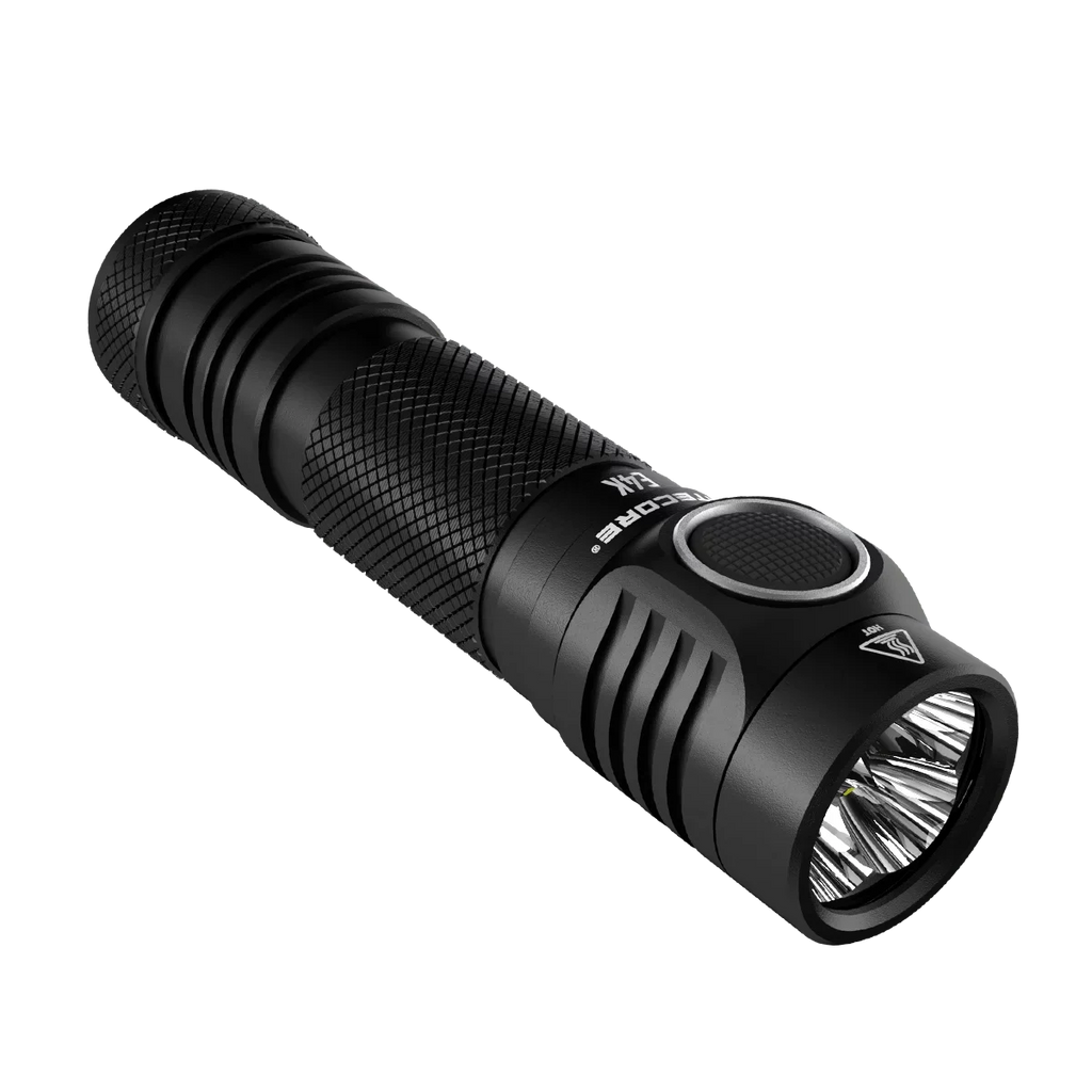 Li-ion generation V6 Battery FREE - Battery 21700 Rechargeable Next 4x Eco-Sensa Lumens 4400 CREE 1x Compact EDC Flashlight and XP-L2 w/ - NITECORE NITECORE Case E4K 21700
