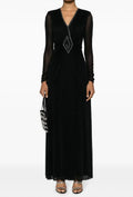 Evening  Furstenberg Von Diane S Black Straight Women's Size