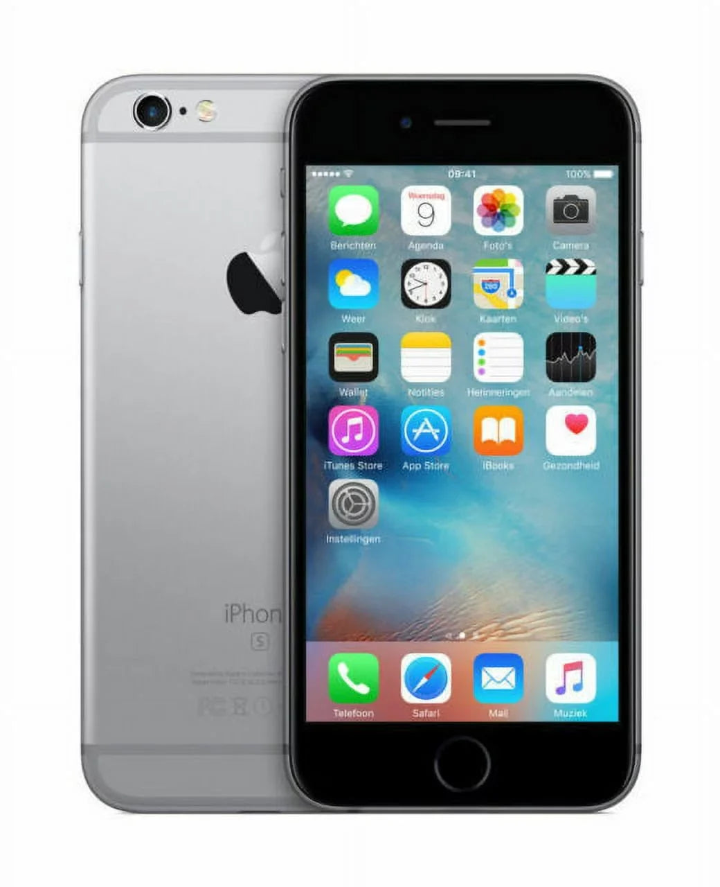(Fully 6s Apple Unlocked) 32GB iPhone A1633 Space Restored Gray (Refurbished)