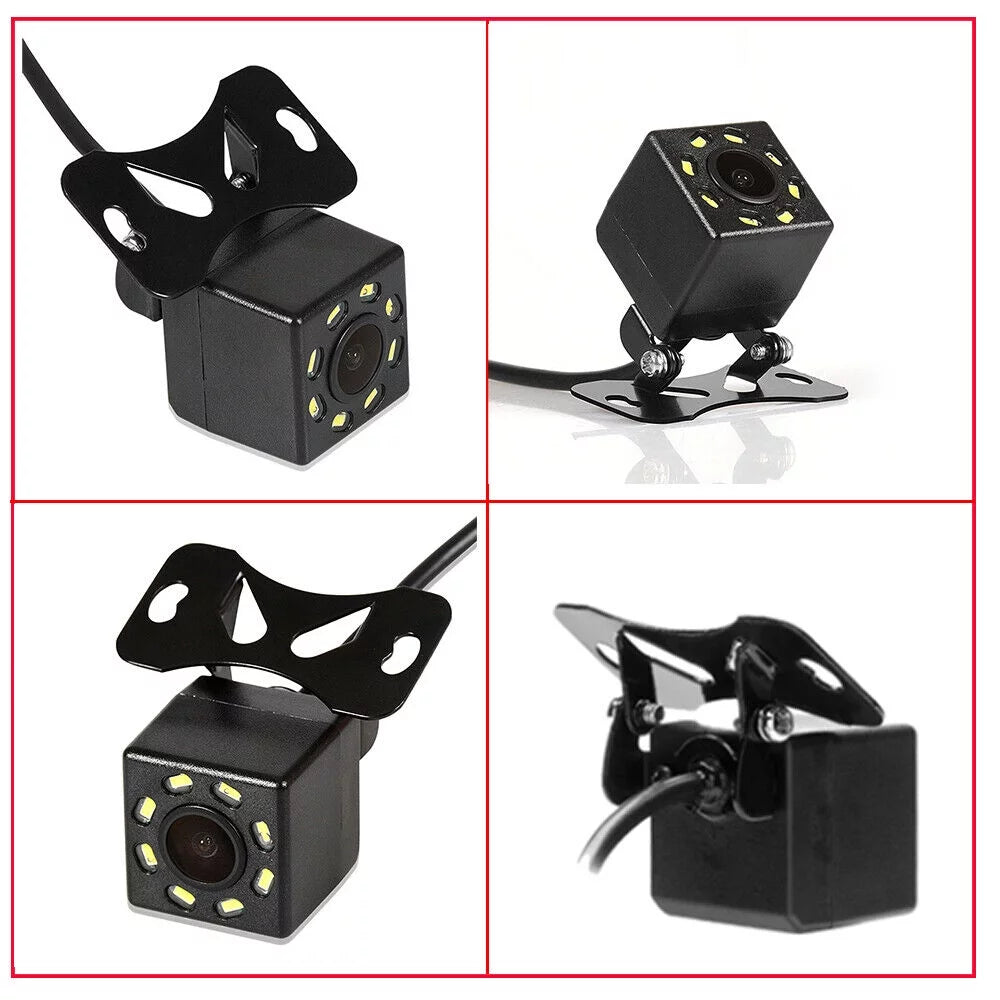 Foldable View Rear Night LED 5in Camera Backup Monitor Display Car LCD