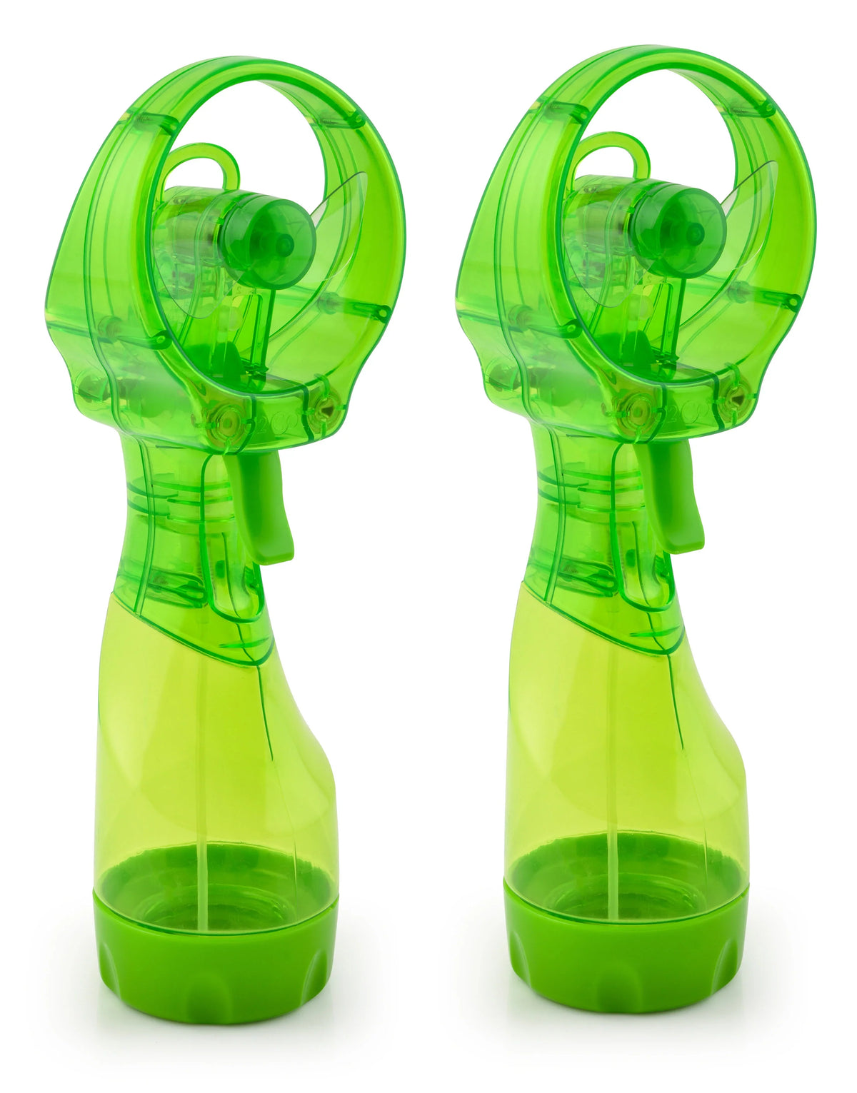 Misting for inch 3.5 Fan O2COOL Battery Powered Pack Green, 2 Cooling, Personal