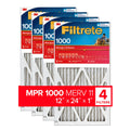 Filters 1000 Air Filter, 12x24x1 4 Allergen 11, Defense, Filtrete MERV MPR