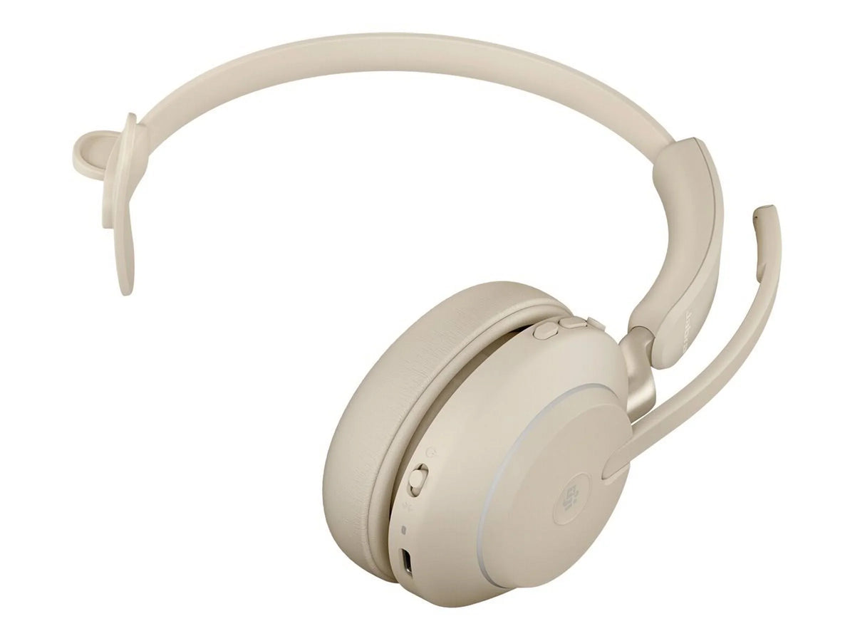 Ear Single Headset USB-A Connector 65 Evolve2 Jabra