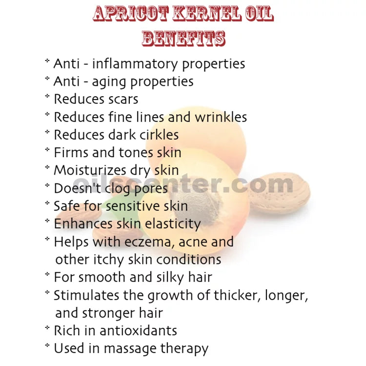 64 Organic Pressed Virgin oz Unrefined Pure Oil Cold Apricot Natural Raw Kernel