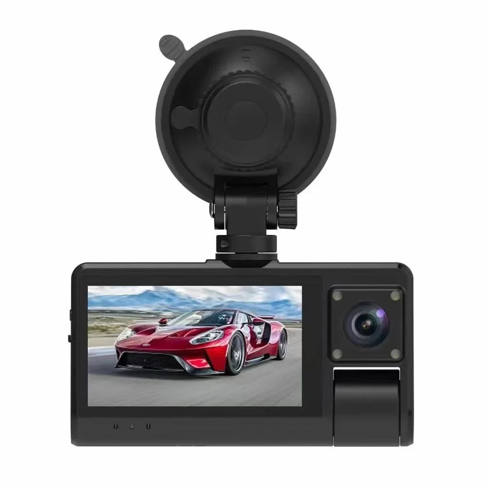 Cam, Video Interconnection Dash for Auto Screen Dcenta Mirror, Recording Car with Camcorder Safety Touched Enhanced WIFI