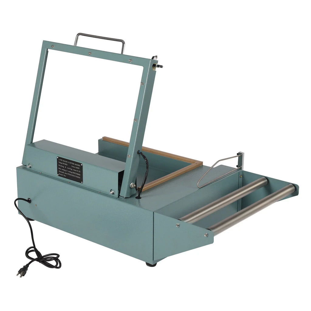Sealing Machine DENEST Sealer Wrap Machine L-bar Cutter Retail Shrink Packing 1000W