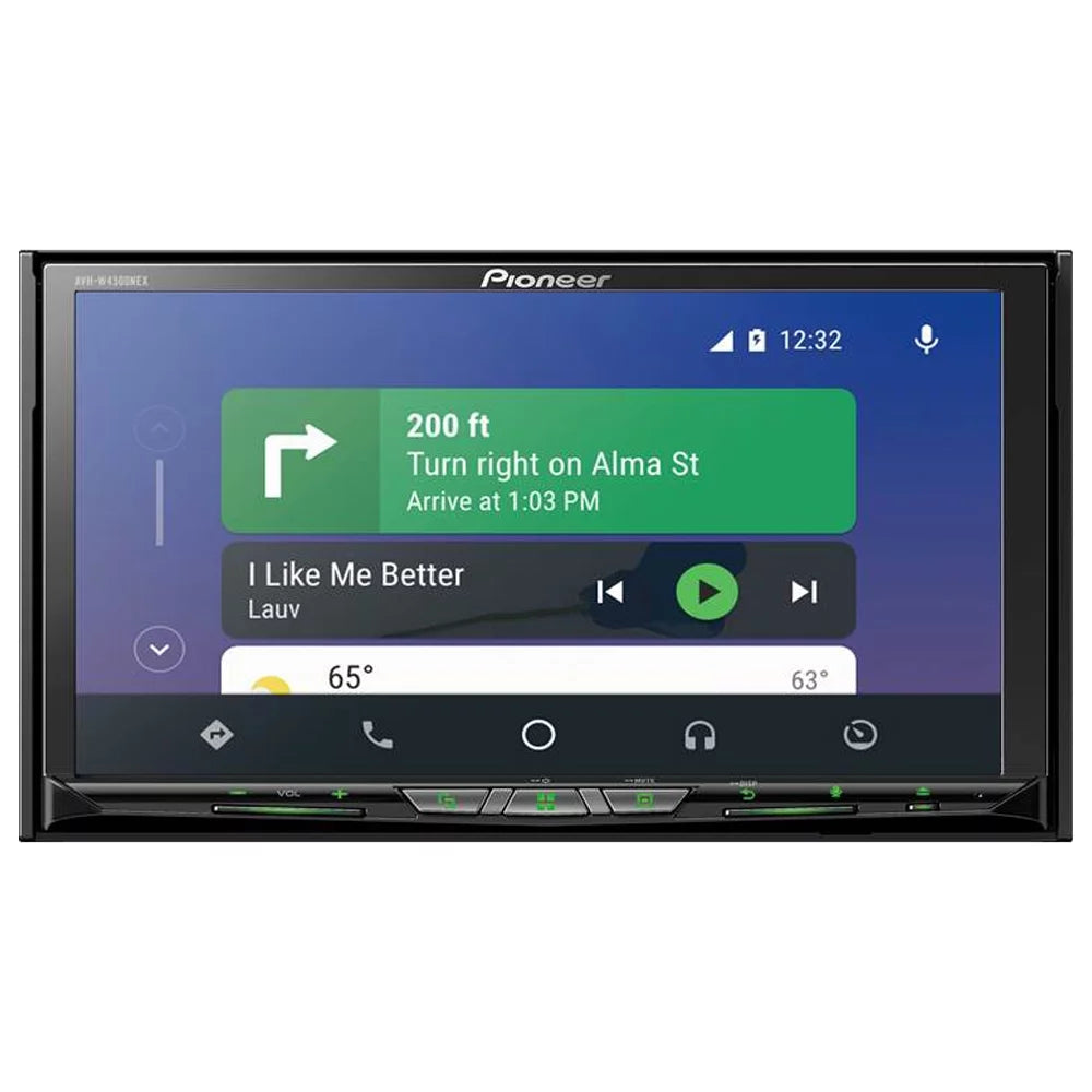 camera Pioneer AVH-W4500NEX backup with New free Receiver DVD