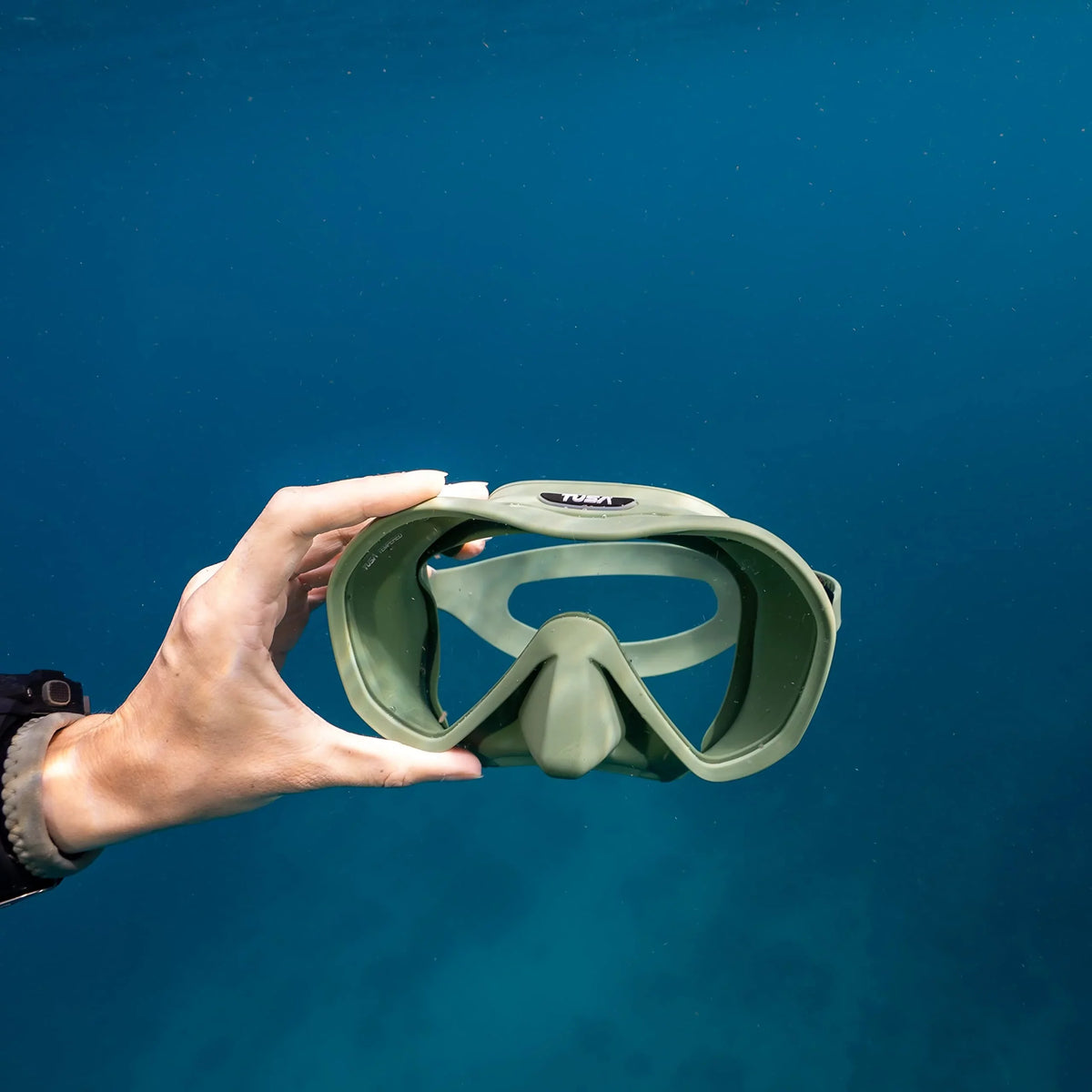 Zensee Diving TUSA (Black) Scuba Indigo M-1010 Mask,