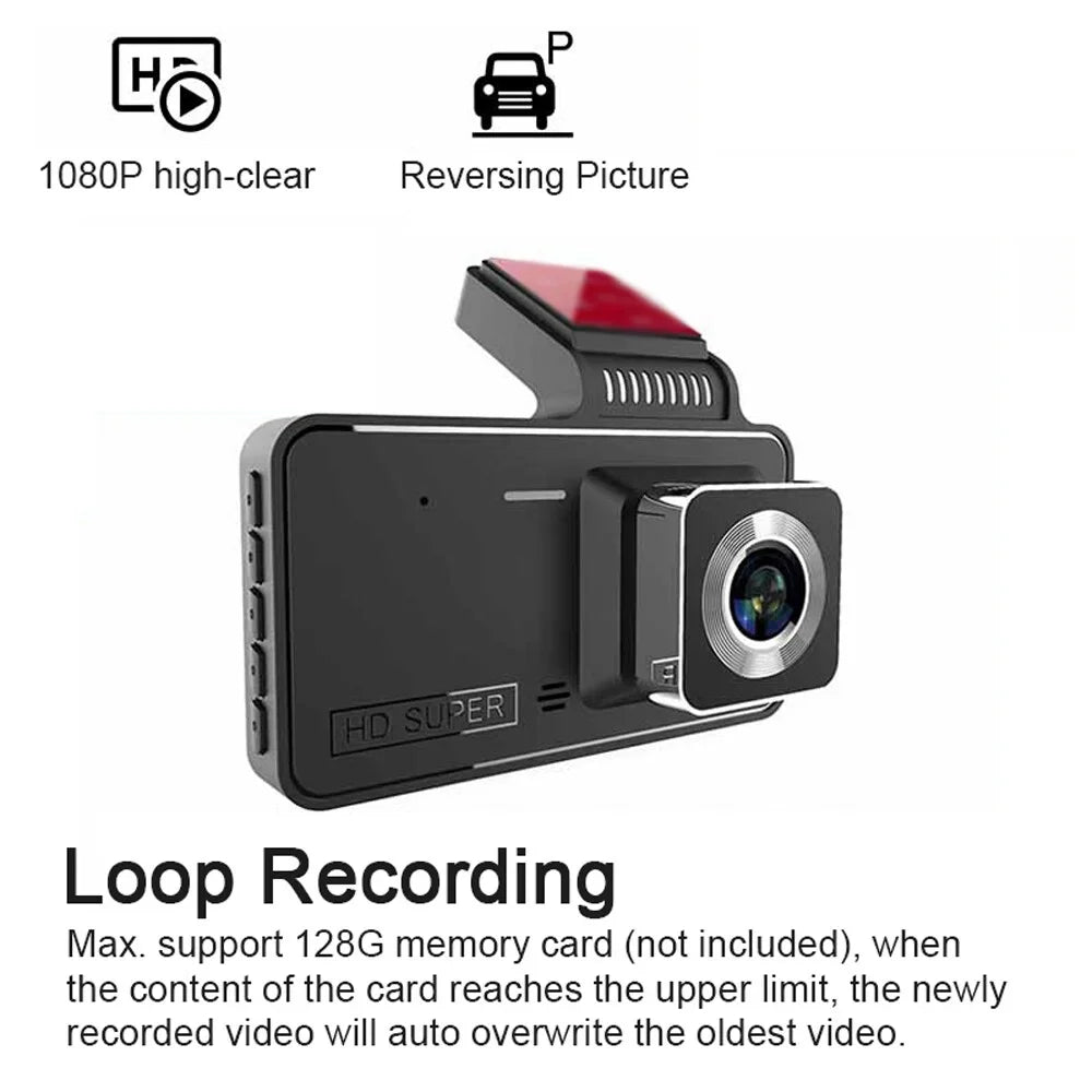 Dvr Camera,Camera 170° 4 Inch Loop With Dvr With 1080p 170° Car Dashcam Dash Car Wide Dash Dsfen 1080p Andoer Camera With Wide LoopPicture Inch Support Car Wide 4 Dashcam Dash 170° Support