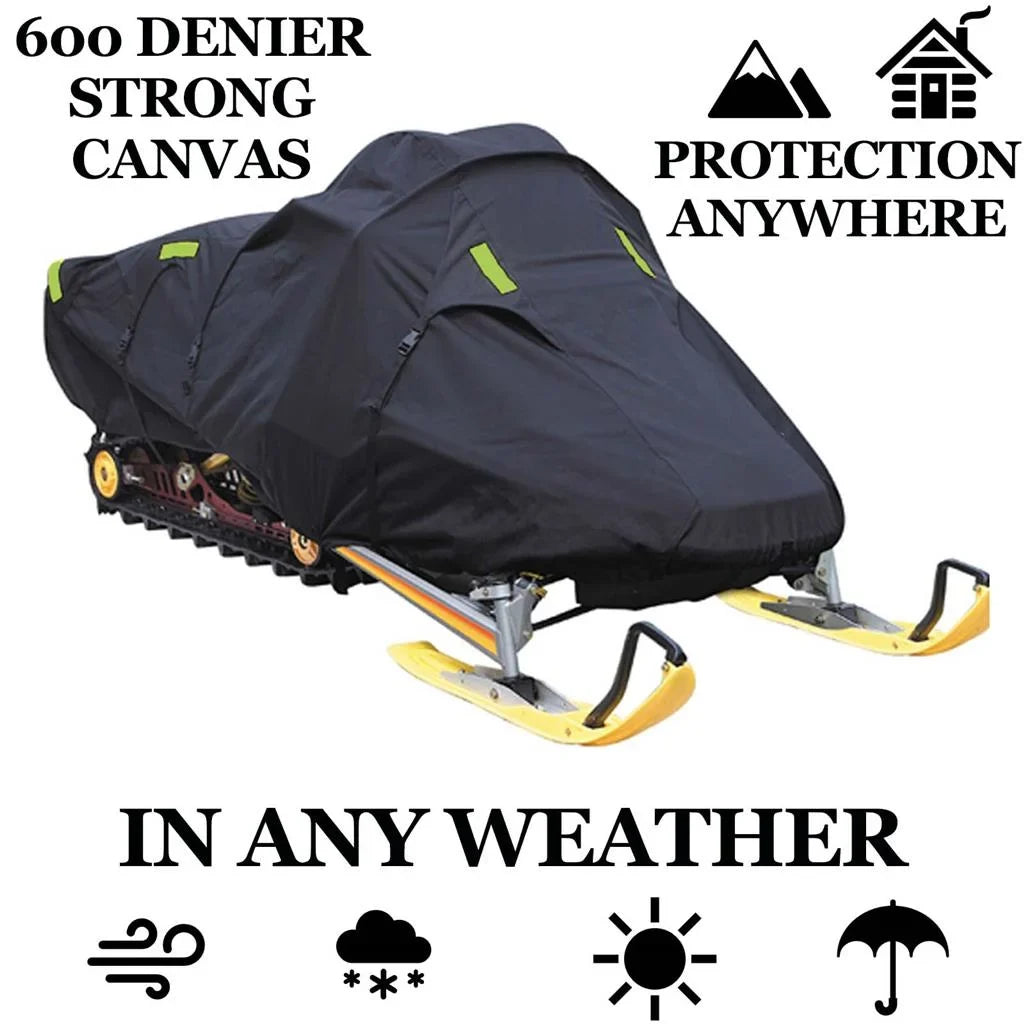 Sled 550, Gear 600 Snow Compatible Ski for model Cover Bombardier snowmobile FAN 2005-2007 Trailerable Snow Machine Doo Denier GSX